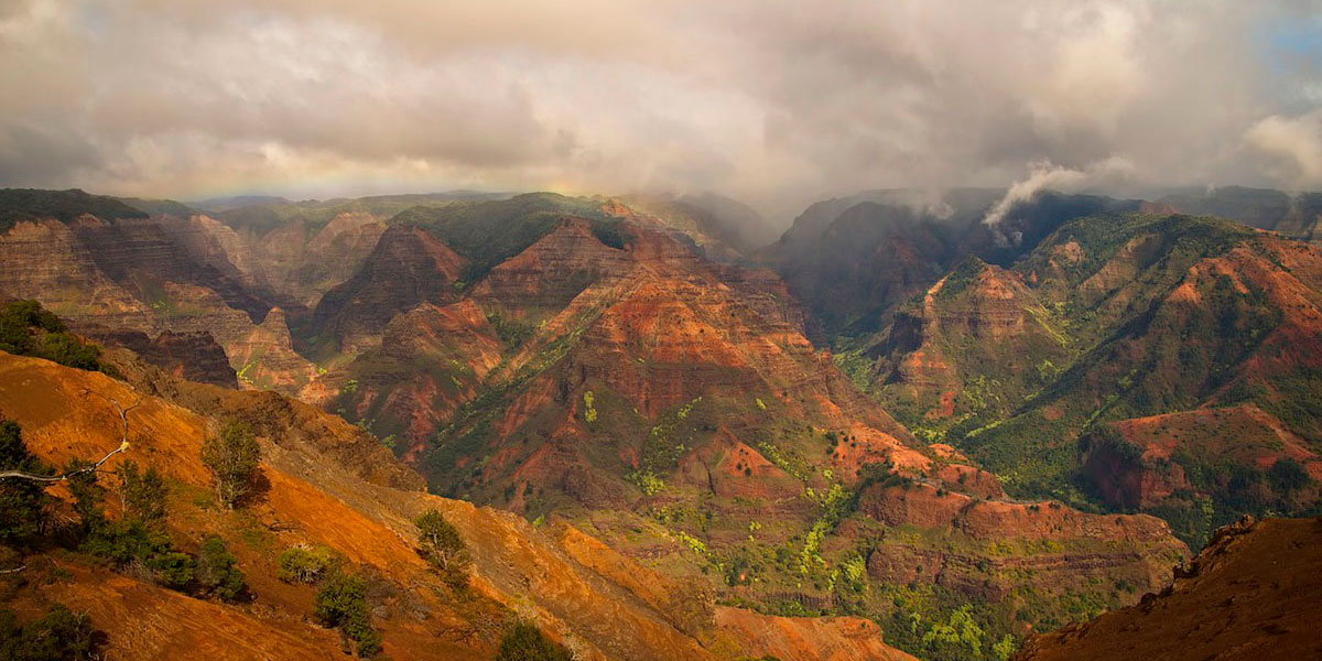 Erosión cañon