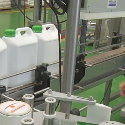 Envases agrícolas con fertilizantes