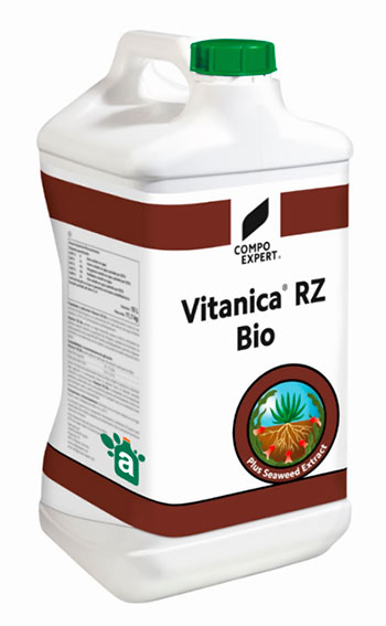 Vitanica RZ Bio con el símbolo AEVAE