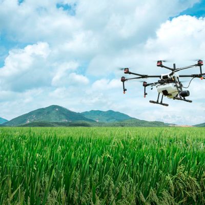 Dron de uso en agricultura