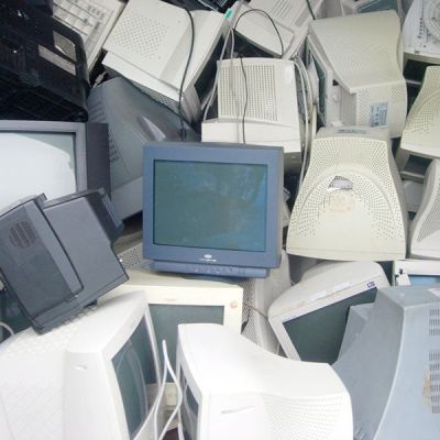 Punto limpio ordenadores-reciclaje