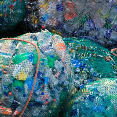 Residuo plástico para reciclado mecánico