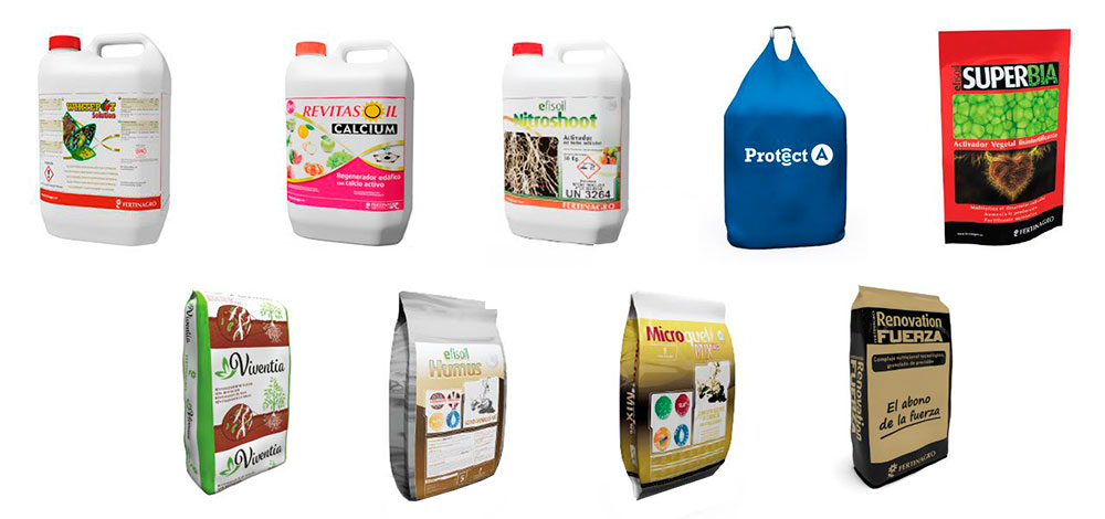 Marcas de fertilizantes Fertinagro Biotech