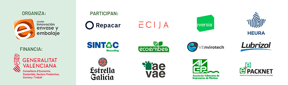 Empresas y entidades participantes en el III Encuentro de Packaging y Economía Circular