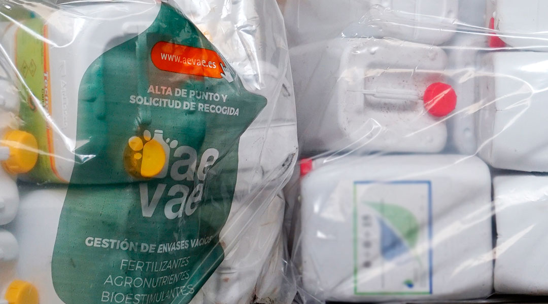 Recogida de envases de abonos para su reciclado