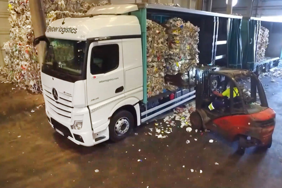 logistica planta reciclaje envases agricolas y ganaderos