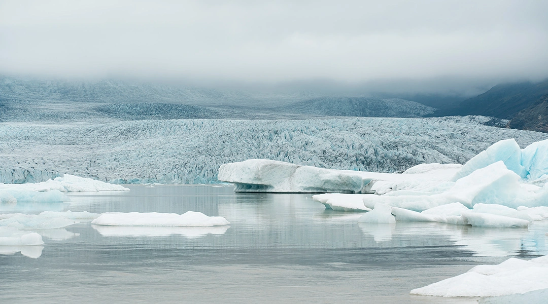 Glaciar en regresión