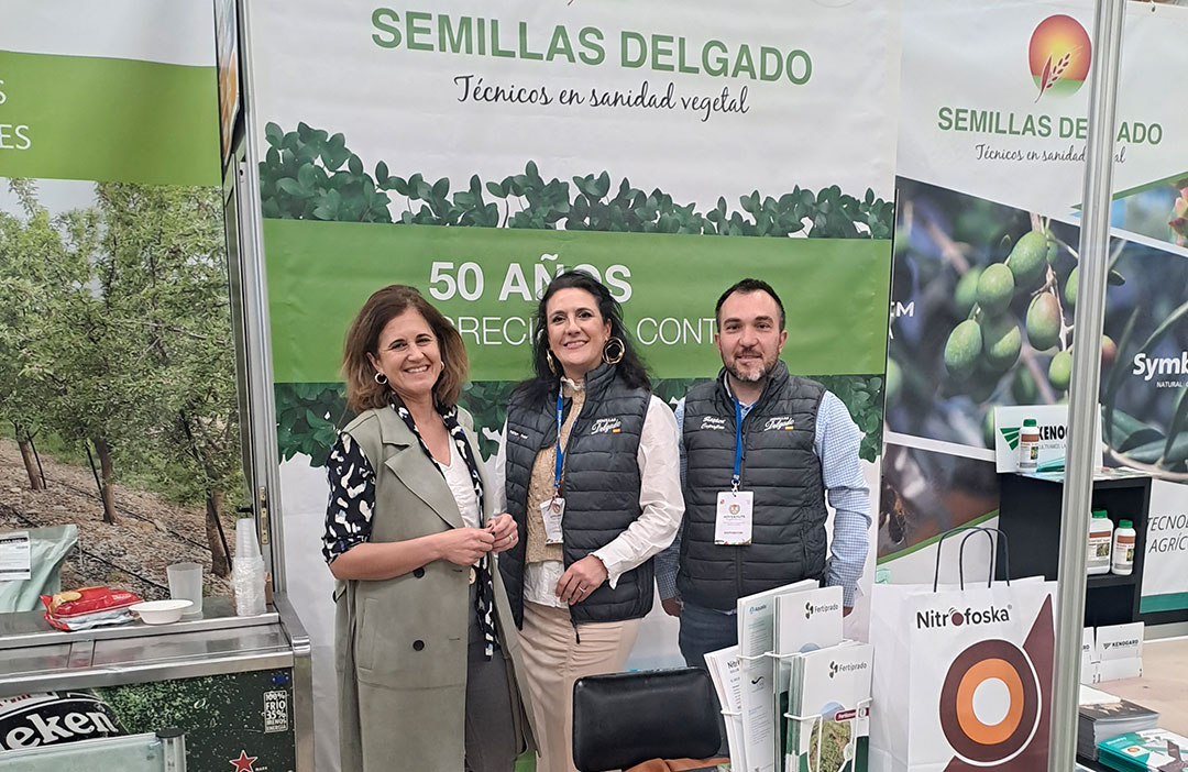 Semillas Delgado en la feria de AOVE & NUTS Experience