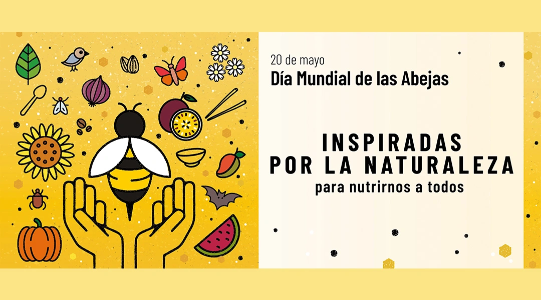 Las abejas inspiradas por la naturaleza