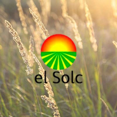 Logo el Solc campos de forrajeras
