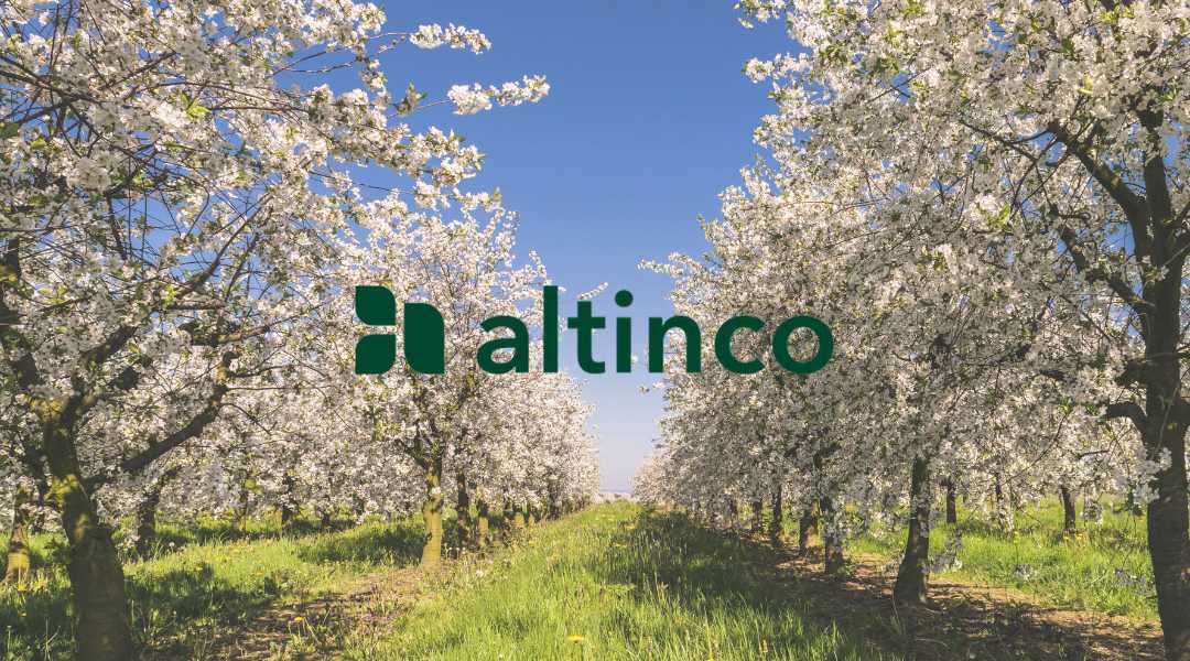 Paisaje agrícola logo altinco